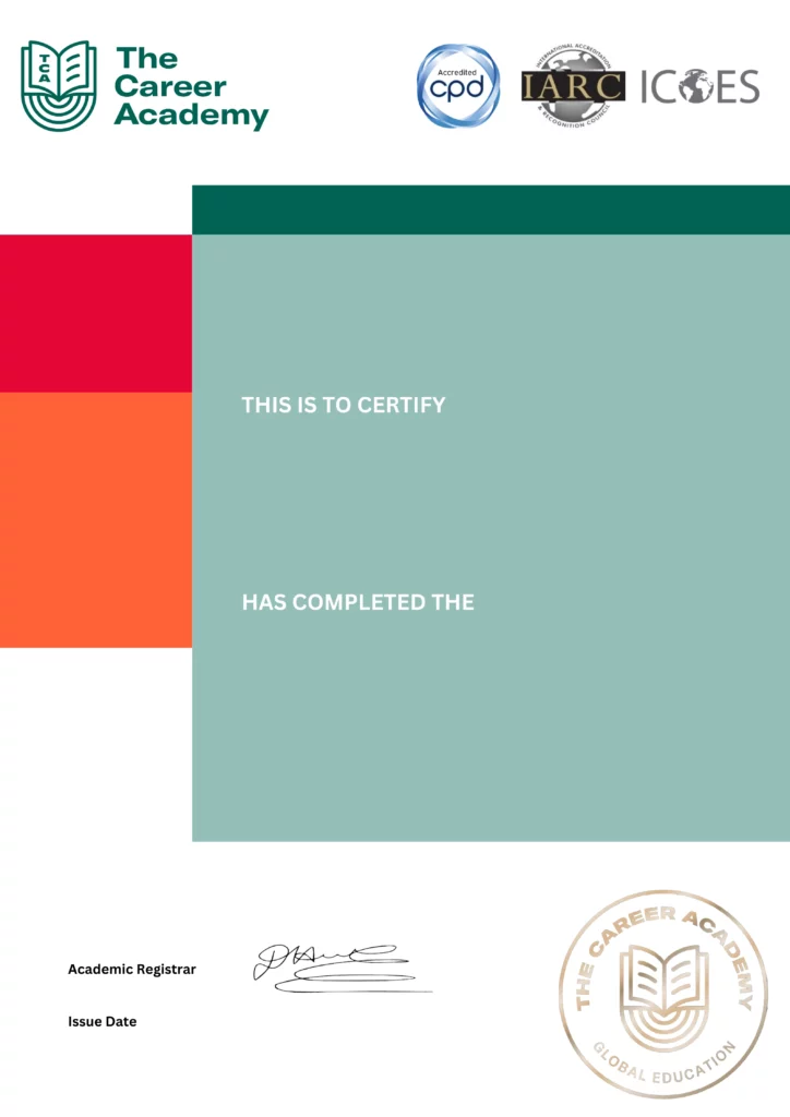 The Career Academy UK | General Certificate